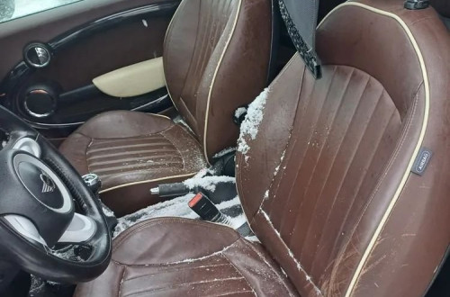 MINI COOPER R55 CLUBMAN 08r FOTELE KANAPA SKÓRA BOCZKI