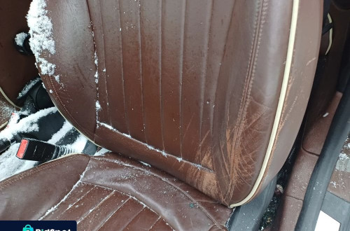 MINI COOPER R55 CLUBMAN 08r FOTELE KANAPA SKÓRA BOCZKI