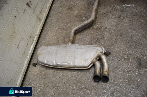 TŁUMIK KOŃCOWY ŚRODKOWY KOMPLET 1K0253811C AUDI A3 8P 3D 1.9 TDI