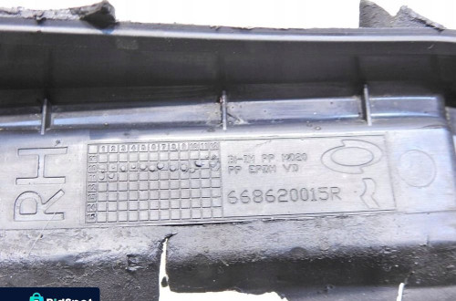 OSŁONA BŁOTNIKA PRAWY PRZÓD RENAULT LATITUDE 668620015R