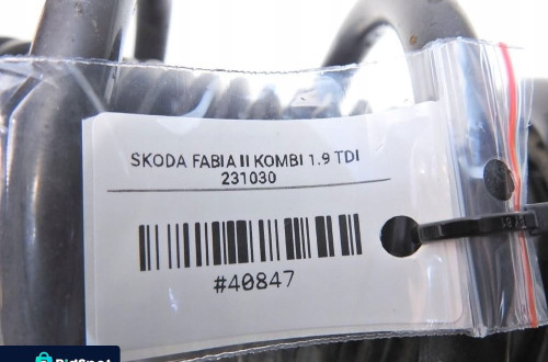 AMORTYZATOR AMORTYZATORY SPRĘŻYNY PRZÓD SKODA FABIA II 1.9 TDI 6Q0413031BL