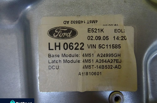 PODNOŚNIK SZYB LEWY TYŁ FORD FOCUS MK2 MECHANIZM ELEKTRYCZNY NR104