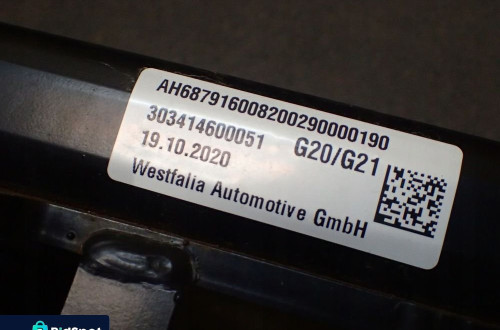 HAK HOLOWNICZY BMW III 3 G20 G21