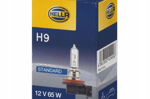 Żarówka H9 12v 65w Hella Homologacja