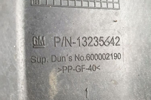 OPEL CORSA D PODSTAWA AKUMULATORA 13235642