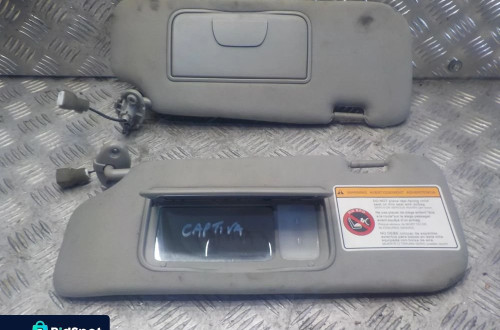 CHEVROLET CAPTIVA OSŁONA PRZECIWSŁONECZNA LEWA
