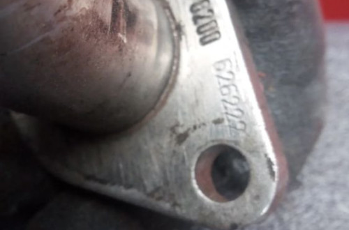 renault trafic ii 2.0dci rurka egr 8200626222