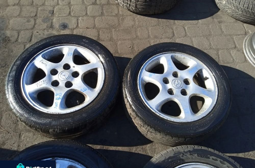 KOMPLET FELG ALUMINIOWYCH MAZDA 5x114,3 15x6J
