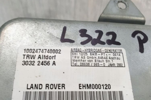 RANGE ROVER L322 PODUSZKA DRZWI PRAWY PRZÓD