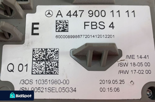 MERCEDES VITO V-KLASA 447 STACYJKA A4479001111