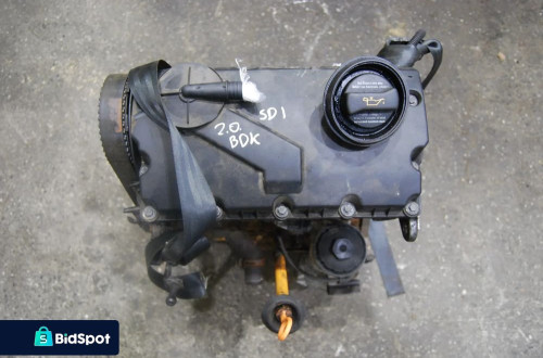 SILNIK GOŁY SŁUPEK 2.0 SDI BDK 220TYS.KM VW GOLF V TOURAN AUDI SEAT SKODA