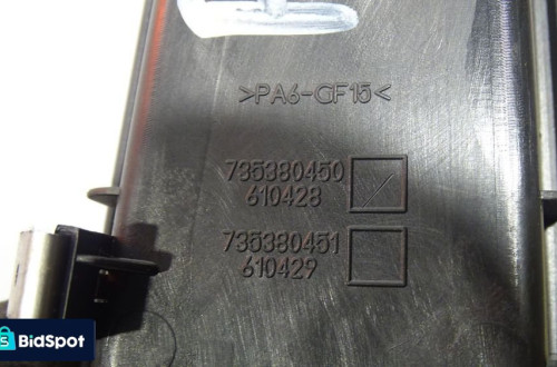 PANEL STEROWANIA SZYBY PASAŻERA FIAT GRANDE PUNTO 1.4 735380450
