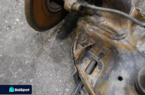 BELKA ZAWIESZENIA TYŁ TYLNA CITROEN C3 PICASSO 08-17R. 1.4 VTI