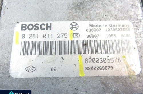 STEROWNIK RENAULT MEGANE II 1.9 dCi 8200305678 8200269879 0281011275