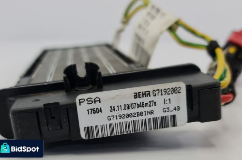 NAGRZEWNICA ELEKTRYCZNA CITROEN C5 III X7 G7192002