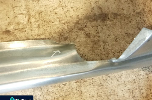 ford fiesta mk3 mazda 121 89-95r próg lewy 3d