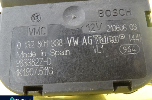 SILNICZEK NAWIEWU NAGRZEWNICY VW GOLF 5, AUDI A3 8P, 1K1907511G / 0132801338 NR343