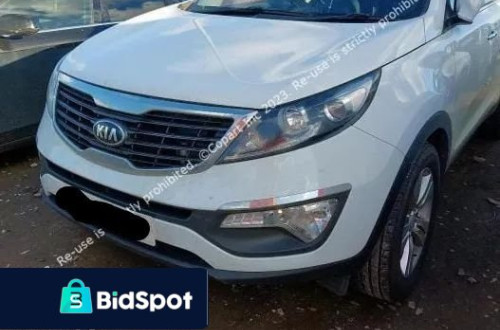 KIA SPORTAGE III PRZÓD MASKA ZDERZAK BŁOTNIKI