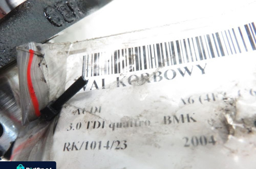 WAŁ KORBOWY AUDI A6  C6 3.0 TDI 059AB BMK