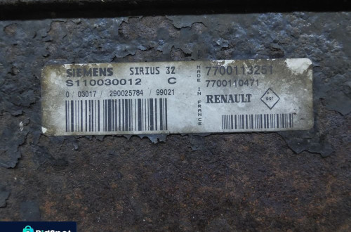 STEROWNIK RENAULT LAGUNA I FL 1.6 S110030012C 7700113251 ZESTAW STARTOWY