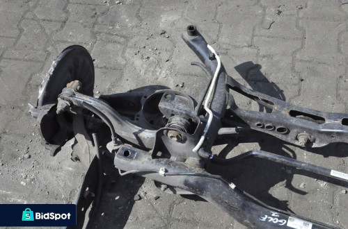 VW GOLF VII ZAWIESZENIE TYLNE TYŁ BELKA TYLNA OŚ