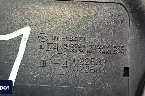 LUSTERKO MAZDA 6 II 7 PIN