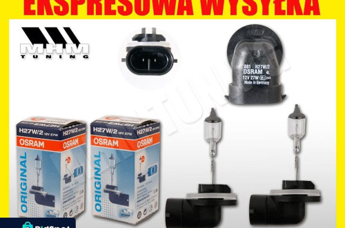 ŻAROWKA H27W/2 H27W 27W OSRAM ORIGINAL HOMOLOGACJA
