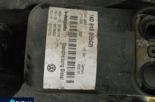 VW GOLF V PLUS WEBASTO 1K0815005GR