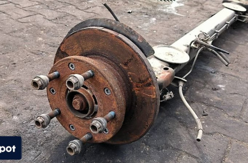 BELKA / SANKI TYŁ FORD TRANSIT MK8