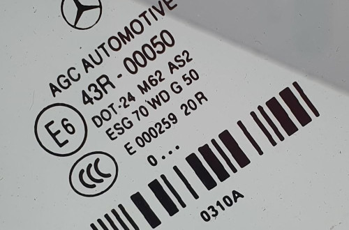 SZYBA MECHANIZM LEWY TYŁ MERCEDES W207 CABRIO