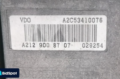 MERCEDES E W212  11r RADIO WYŚWIETLACZ A2129005212