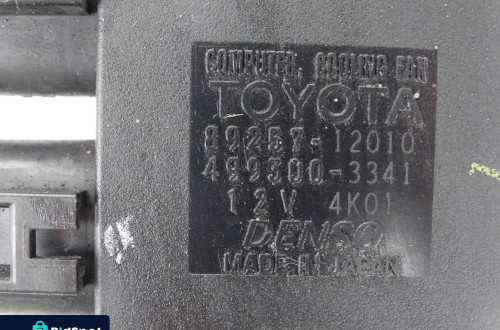 MODUŁ STEROWNIK WENTYLATORA TOYOTA AURIS I E16 1.6 VVTI 89257-12010 F-VAT
