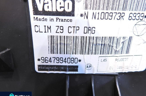 NAGRZEWNICA PEUGEOT 607 2.7 V6 HDI 9647994080