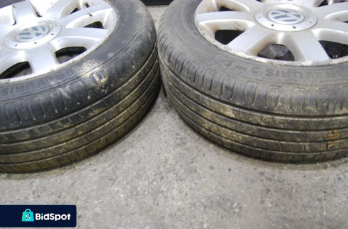 KOŁA FELGI ALUMINIOWE 1K0601025R 5X112 ET50 6.5J 205/55R16 VW GOLF V JETTA