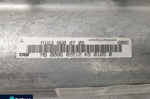 MERCEDES ML W163 FL AIRBAG PODUSZKA PASAŻERA