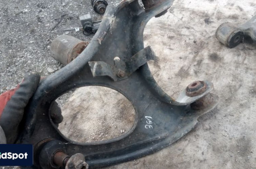 honda accord viii 8 wahacz tyl tylni tylny prawy