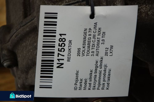 REDUKTOR VOLKSWAGEN TOUAREG II 7P NMU0467749