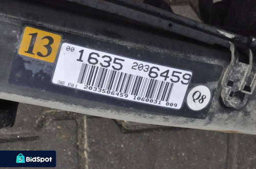 W203 COUPE 1.8K 122KM ZAWIESZENIE BELKA TYŁ + MOST