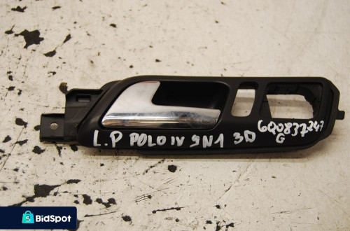 KLAMKA WEWNĘTRZNA LEWY PRZÓD V VW POLO IV 9N1 6Q1837247G