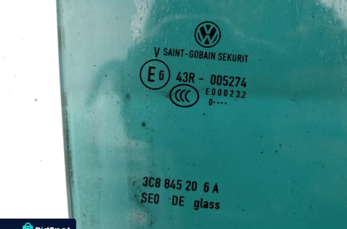 SZYBA DRZWI LEWA TYŁ TYLNA VW PASSAT CC F-VAT