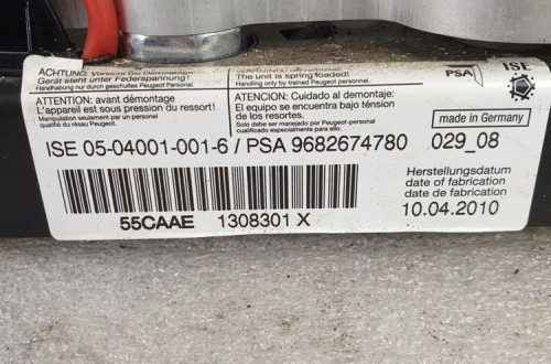 pałąki kapotażowe PEUGEOT 308 CC cabrio AIRBAG