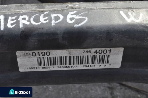 MERCEDES W176 ZAWIESZENIE BELKA TYŁ