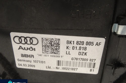NAGRZEWNICA AUDI A4 B8 A5 8T 8K1820005AF EUROPA F-VAT