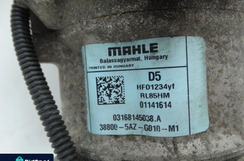 SPRĘŻARKA KOMPRESOR KLIMATYZACJI HONDA CIVIC X 10 38800-5AZ-G010-M1 1.0 TURBO F-VAT