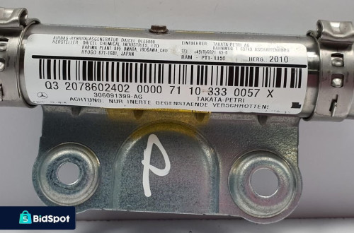 KURTYNA AIRBAG PRAWA MERCEDES W207 2078602402