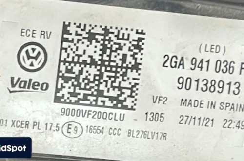 SILNICZEK REGULACJI LAMPY VW AUDI SEAT 92002641