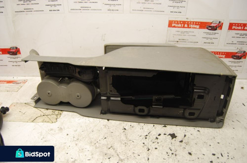 TUNEL ŚRODKOWY + PODŁOKIETNIK 3B1863323 VW PASSAT B5 LIFT KREMOWY/ CZARNY