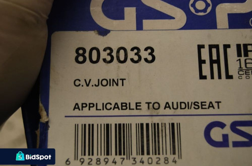 PRZEGUB ZEWNĘTRZNY NOWY 803033 GSP AUDI A3 8L 1.9 TDI VW GOLF IV BORA