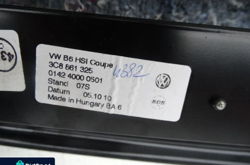 ROLETA ELEKTRYCZNA SZYBY TYŁ TYLNEJ VW PASSAT CC 3C8861325 F-VAT