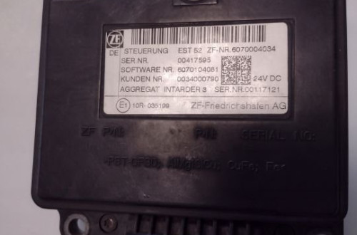 STEROWNIK KOMPUTER INTARDER MAN TGX EURO 6 EST 52